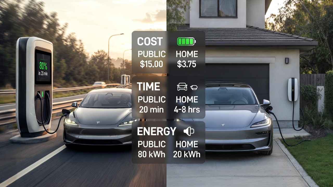 Charge rapide et domestique